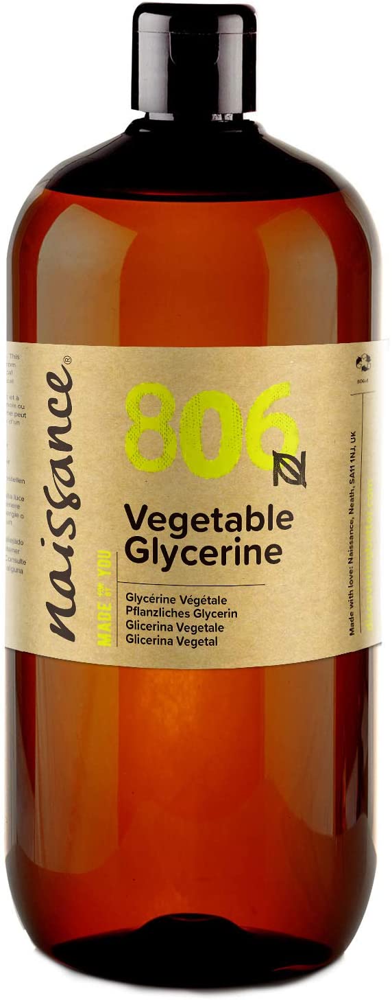 Naissance Vegetable Glycerine (Glycerol) Oil (no. 806) 1 Litre EP