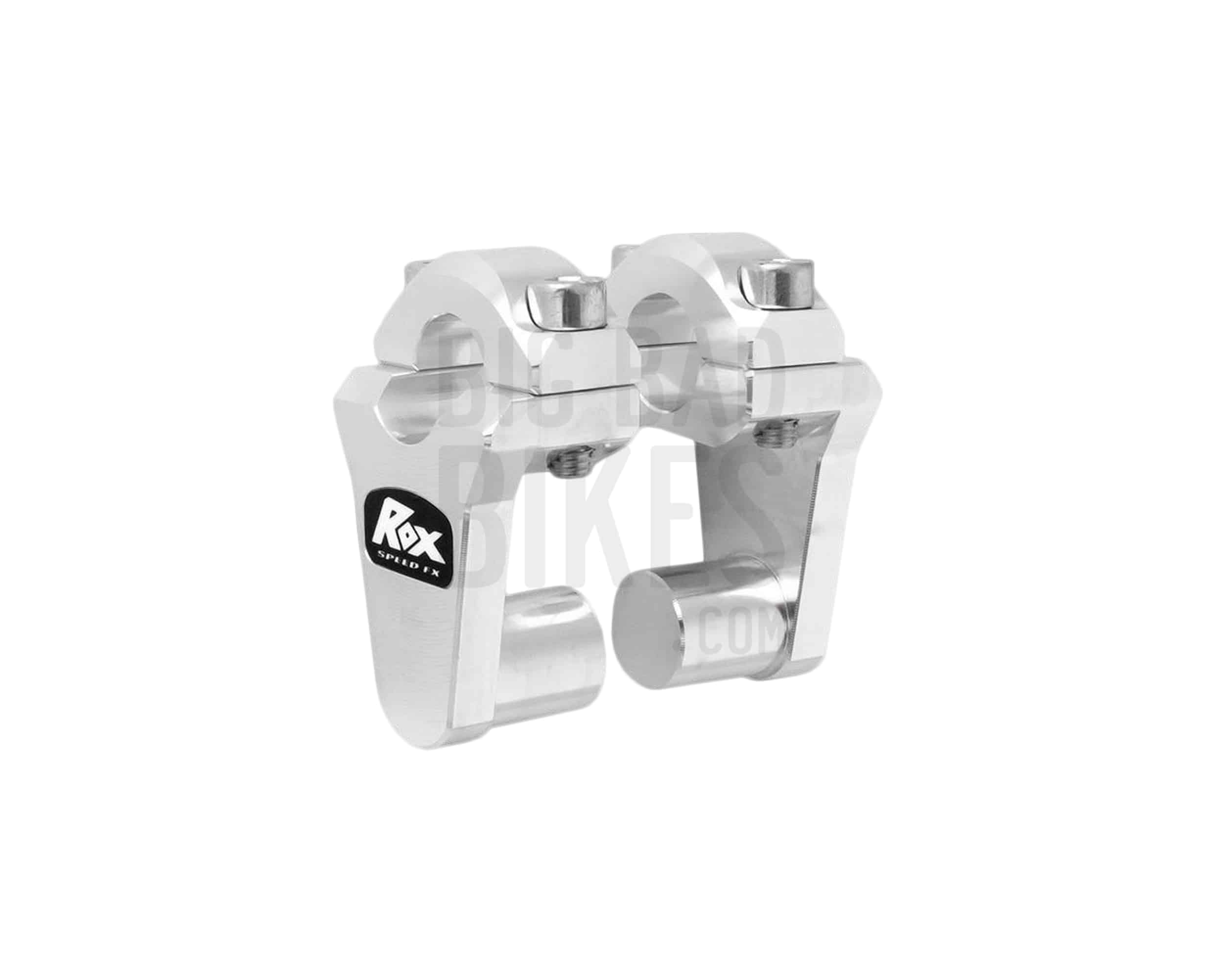 Rox Pivoting Handlebar Risers 51mm Rise, 22mm Handlebar Natural