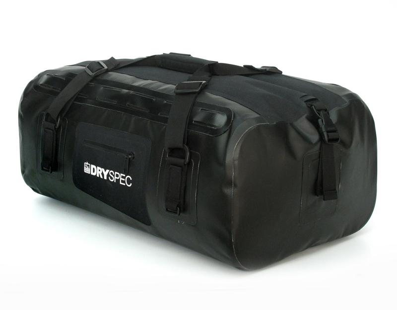 DrySpec D38 Rigid Waterproof Motorcycle Dry Bag Black