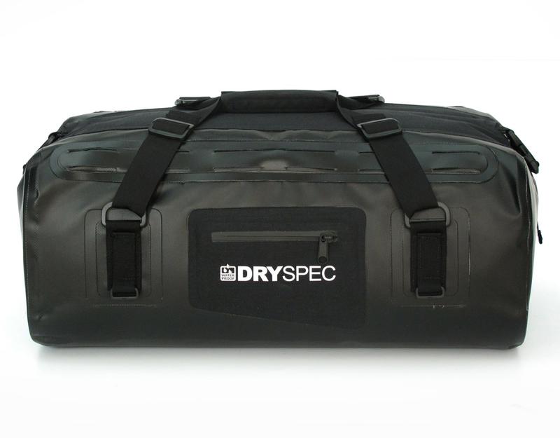 DrySpec D38 Rigid Waterproof Motorcycle Dry Bag Black