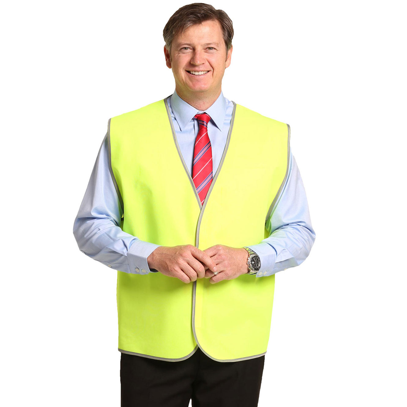 Unisex & Kids High Visibility Safety Vest Big Banner Australia