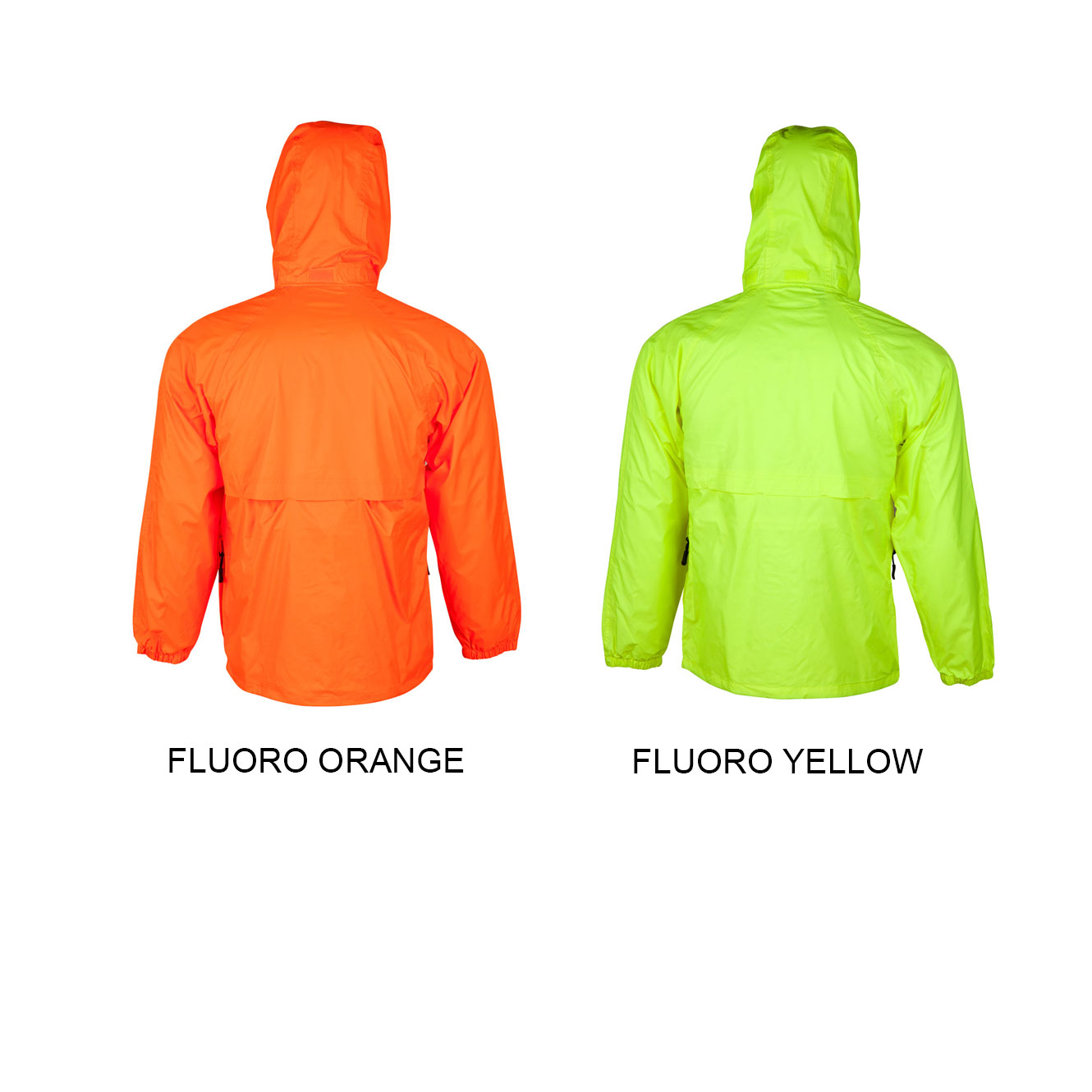 Unisex High Visibility Spray Jacket In Pouch Bag Big Banner Australia