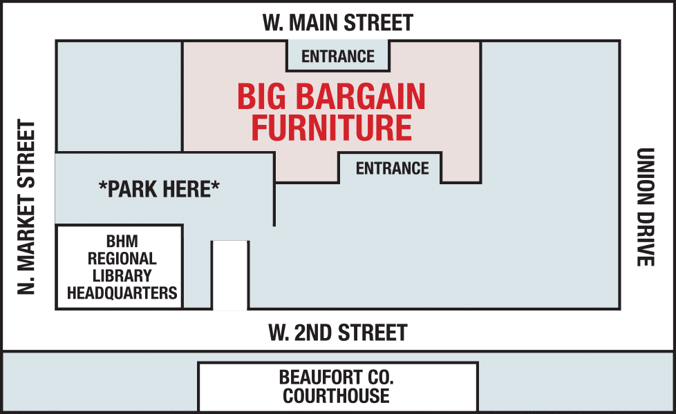 Furniture Big Bargain Furniture Washington NC
