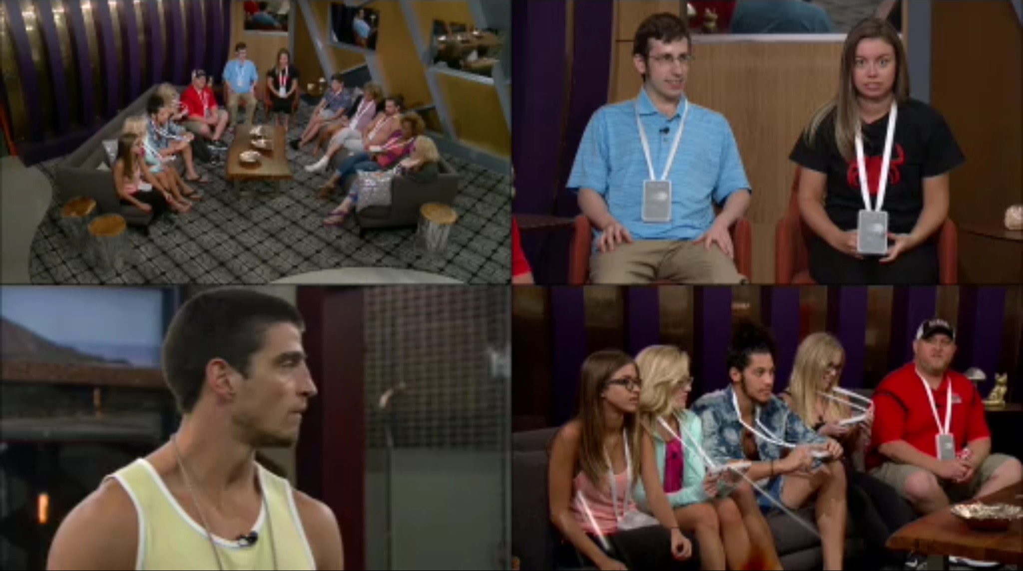 Big Brother Over the Top. Spoilers Week 1 Safety Ceremony Results Part