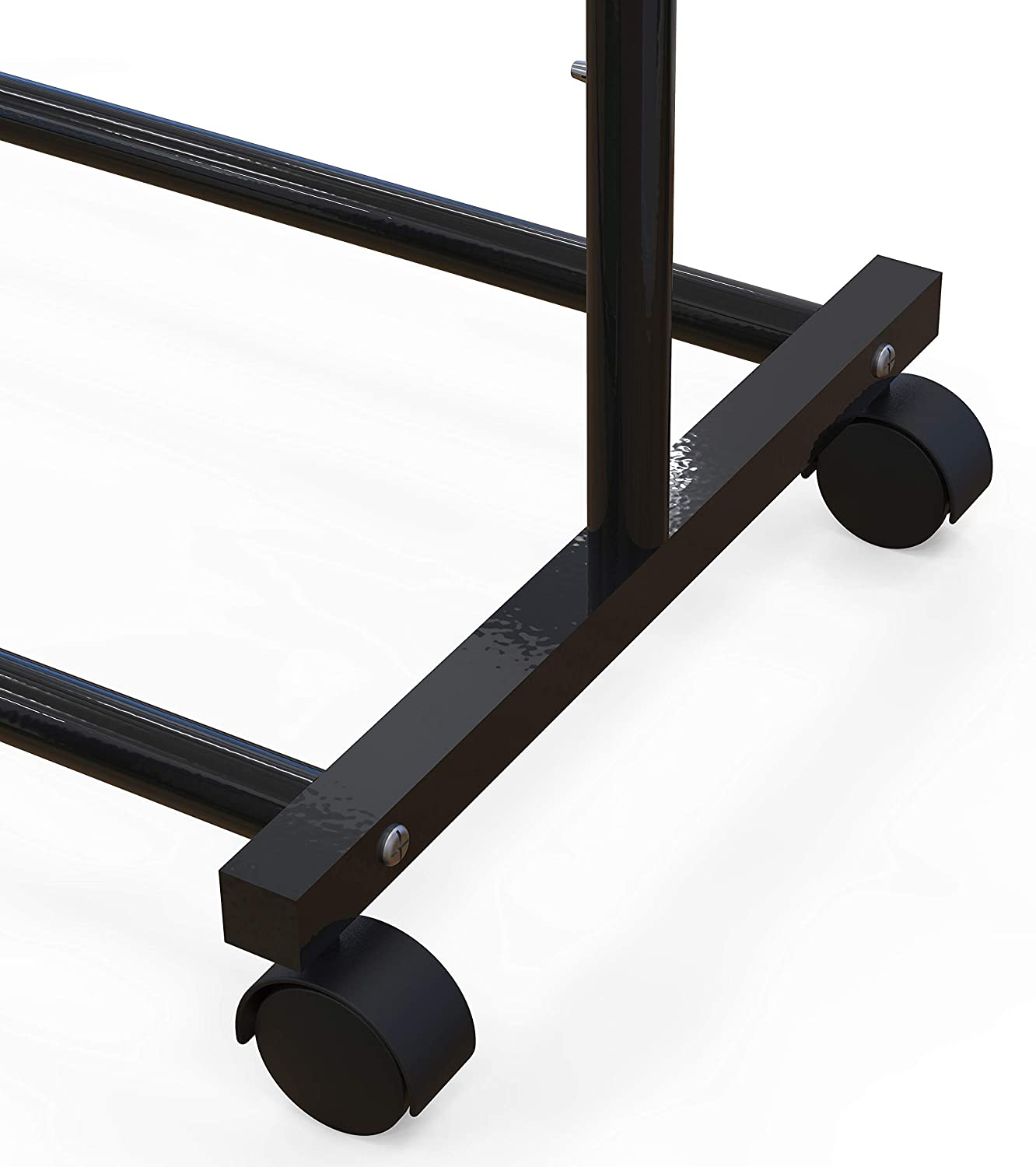 Simple Houseware Standard Rod Garment Rack, Black