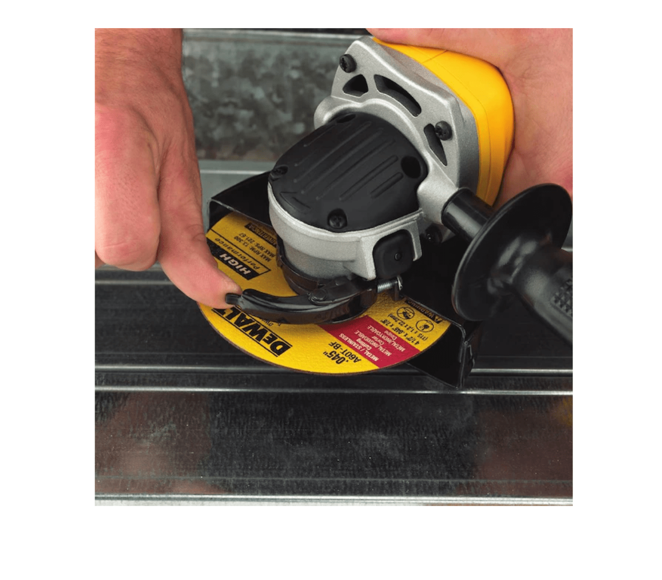 DEWALT DCG412B 4.5in 20Volt Trigger Switch Cordless Angle Grinder