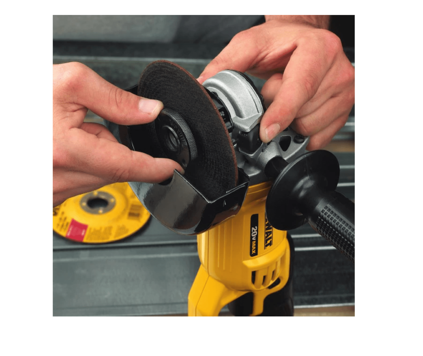 DEWALT DCG412B 4.5in 20Volt Trigger Switch Cordless Angle Grinder
