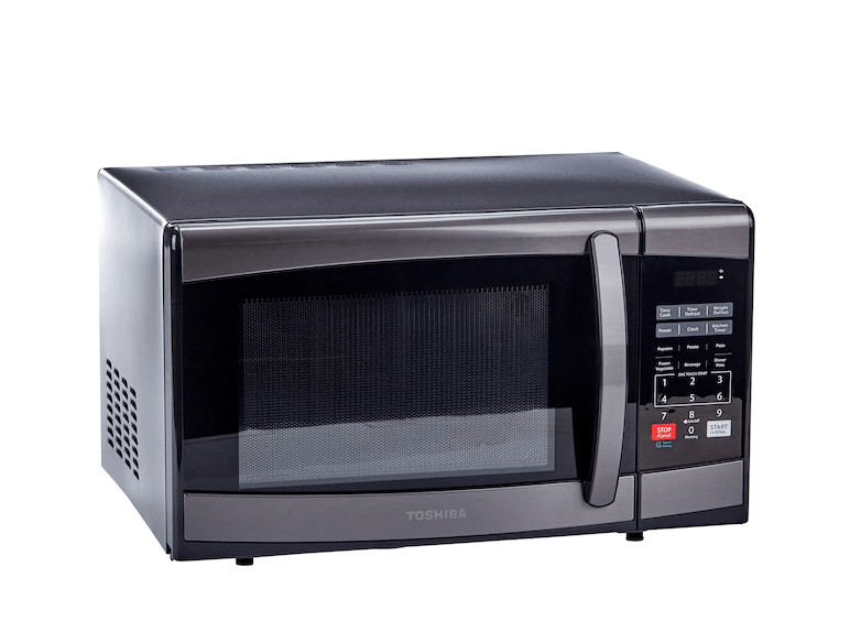 Toshiba ML2EM25PA 0.9cu ft 900Watt Countertop Microwave (Black