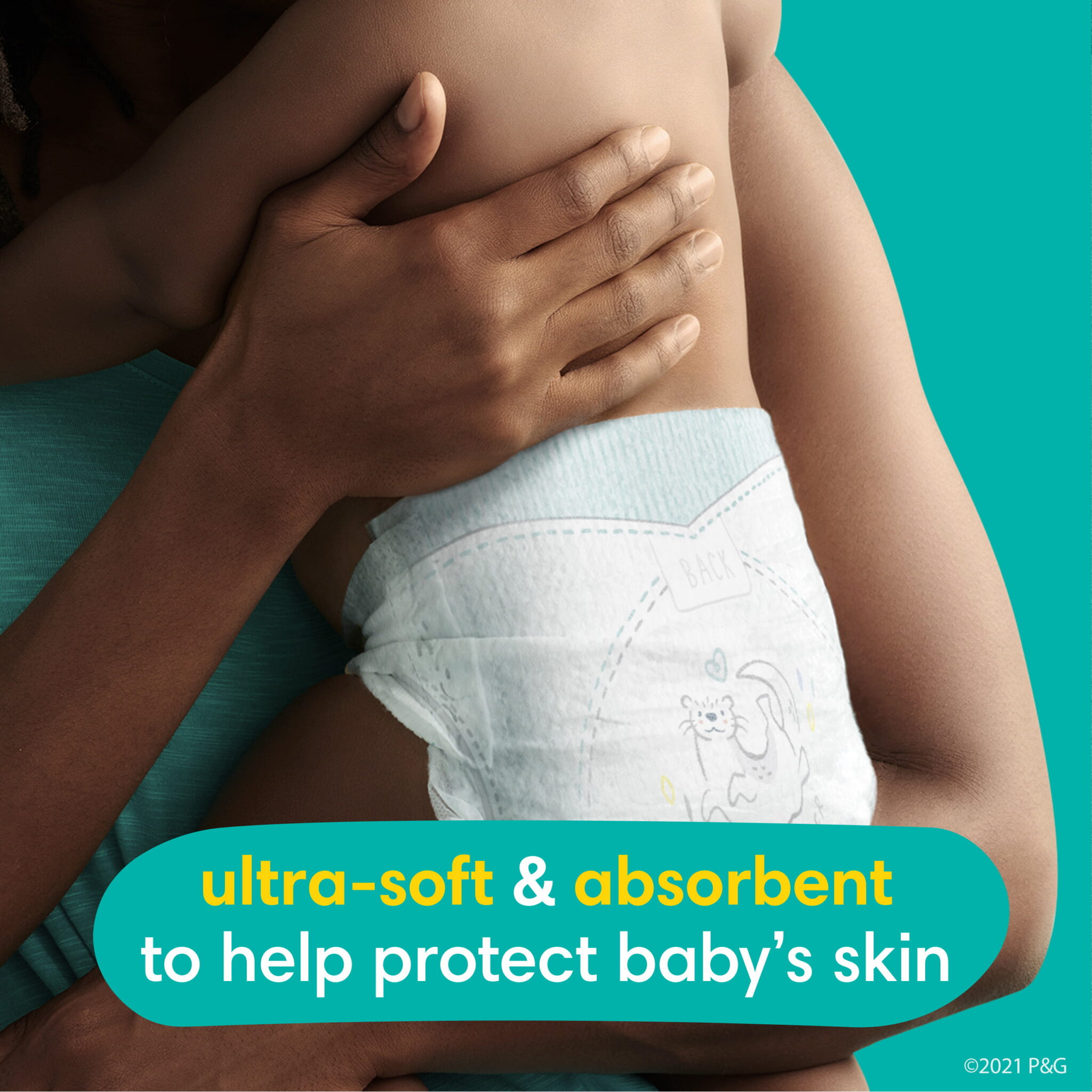 Pampers Swaddlers Active Baby Diaper, Size 3, 132 Count