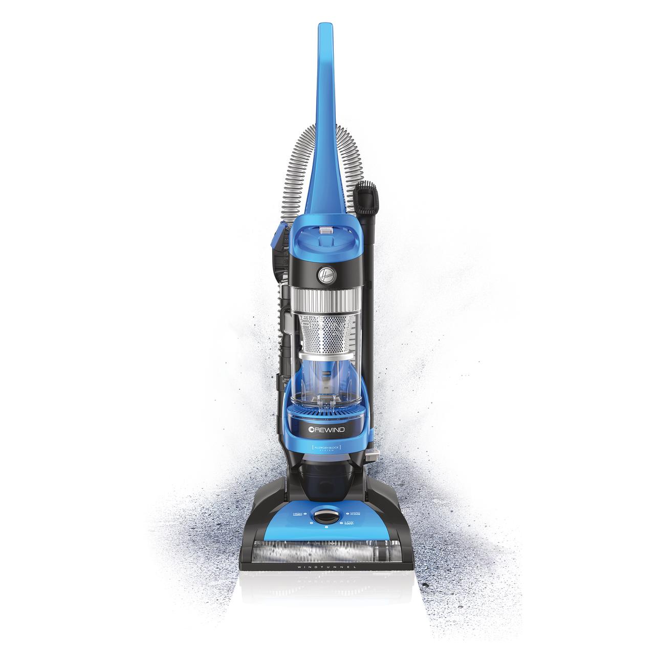 Hoover Elite Rewind Plus Upright Vacuum Cleaner with HEPA Media