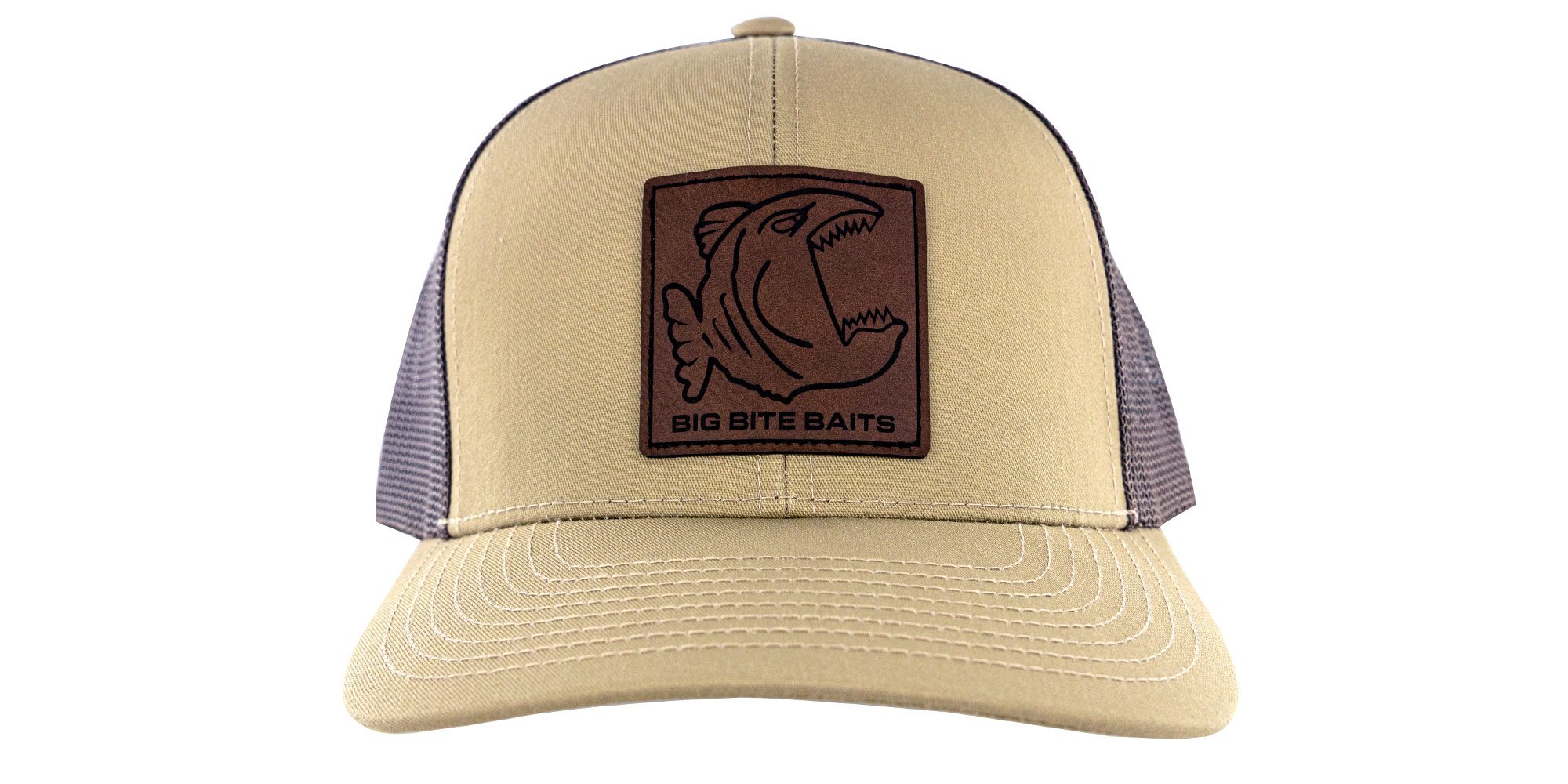 Leather Patch Hat Big Bite Baits