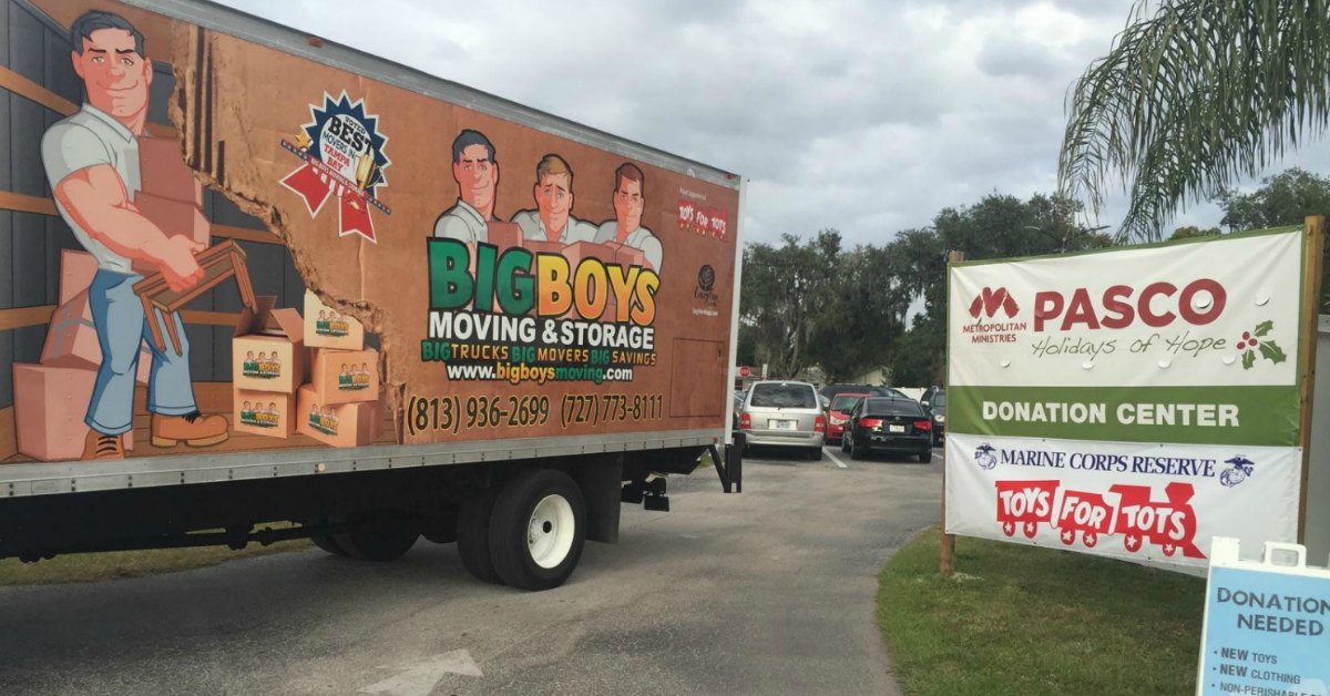 Labor Only Movers Tampa Florida Voted 1 Big Boys Moving & Storage
