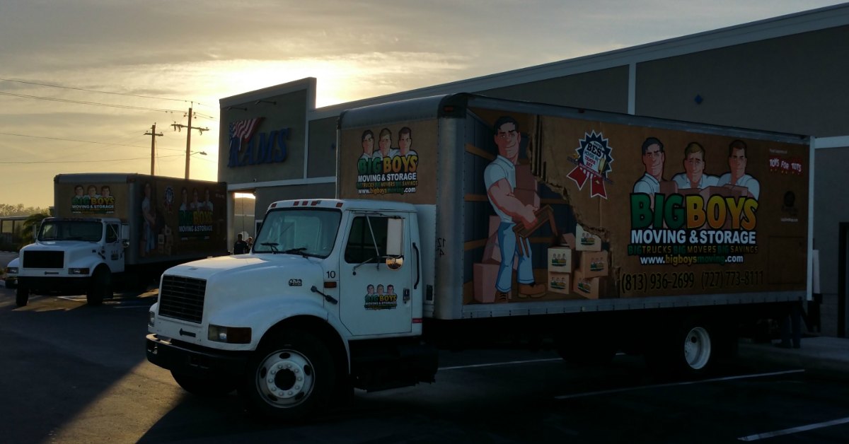 Movers Oldsmar Big Boys Moving & Storage