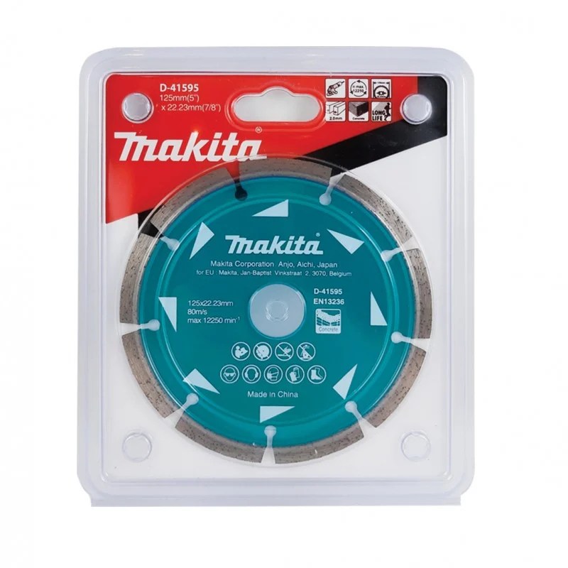Makita Diamond Blade 125mm Concrete Stone Brick Masonry 5" Cutting Dis