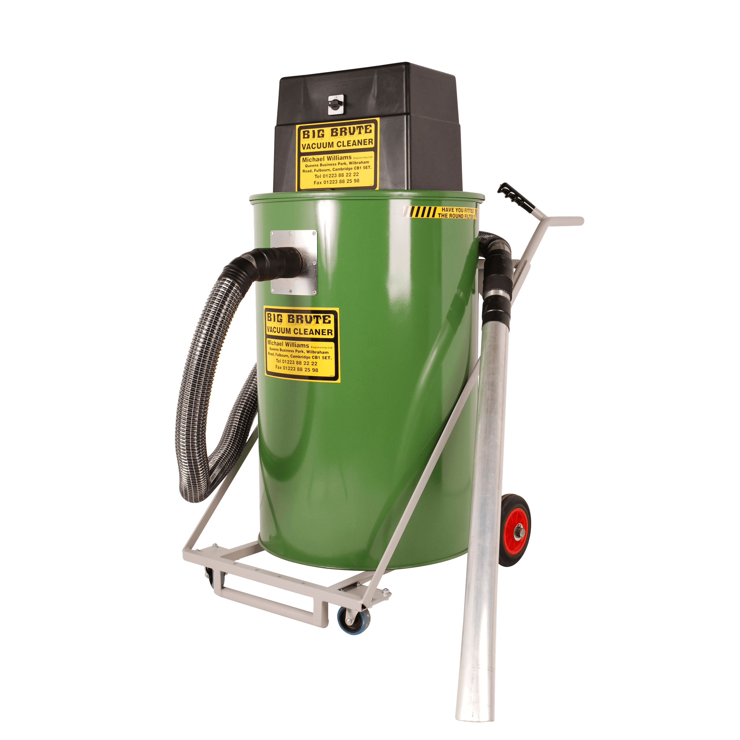 Clean Up Dry Waste with a Big Brute Popular Industrial Vacuum Cleaner