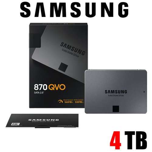 Samsung 4TB SSD SATA 2.5" Internal Solid State Drive Bigbyte IT World