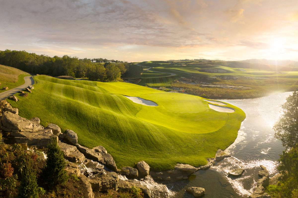 Payne's Valley Golf Course Big Cedar Lodge near Branson, Mo.