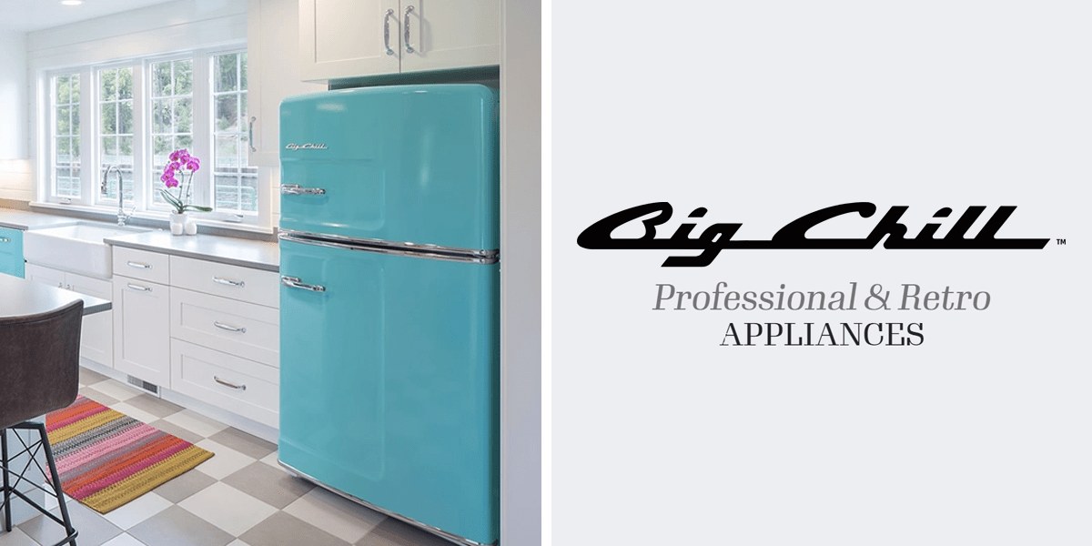 Big Chill Professional & Retro Kitchen Appliances, Retro Refrigerator