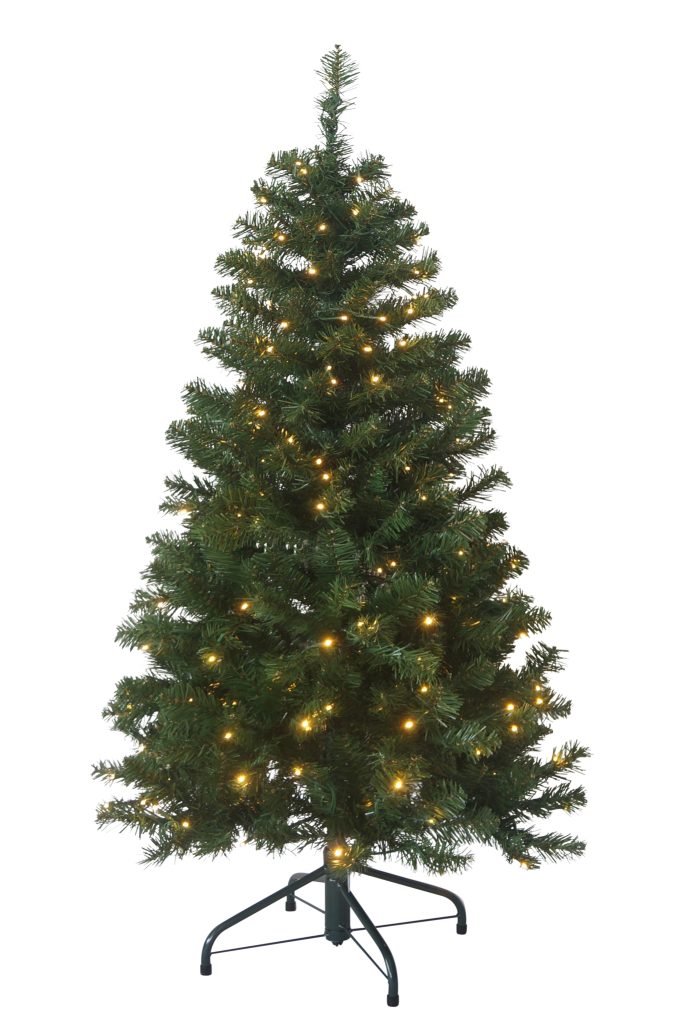 137cm 4.5 foot Slim Christmas Tree with Lights Big Christmas