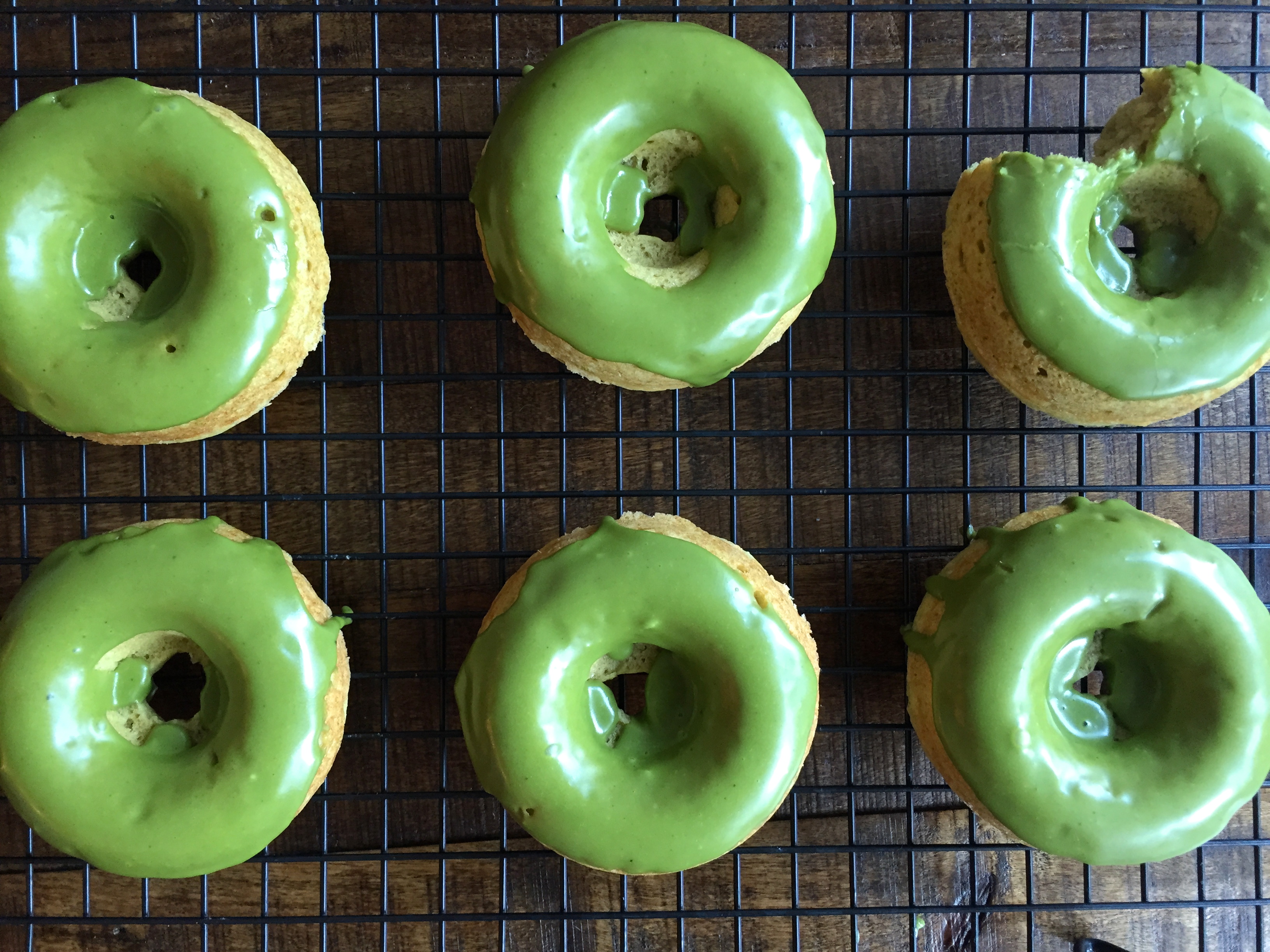 Matcha Green Tea Donuts Big City Tiny Kitchen
