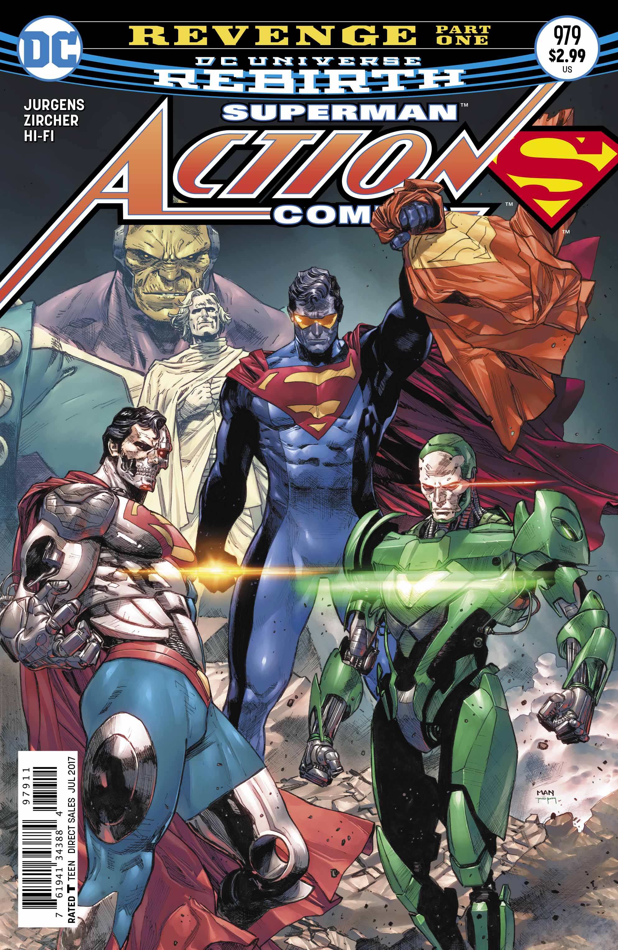 Review Action Comics 979 (DC Comics) BIG COMIC PAGE