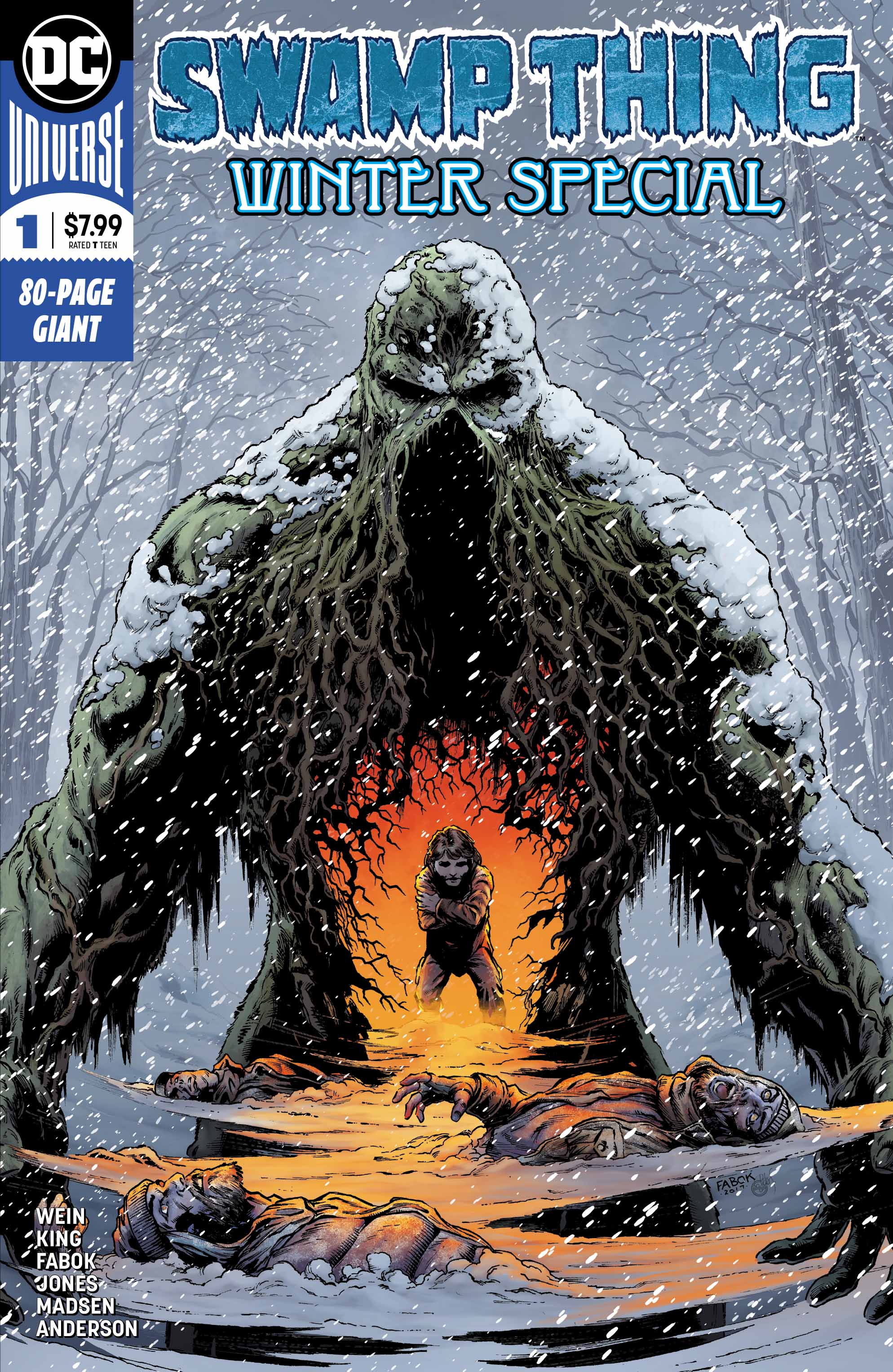 Review Swamp Thing Winter Special 1 (DC Comics) BIG COMIC PAGE