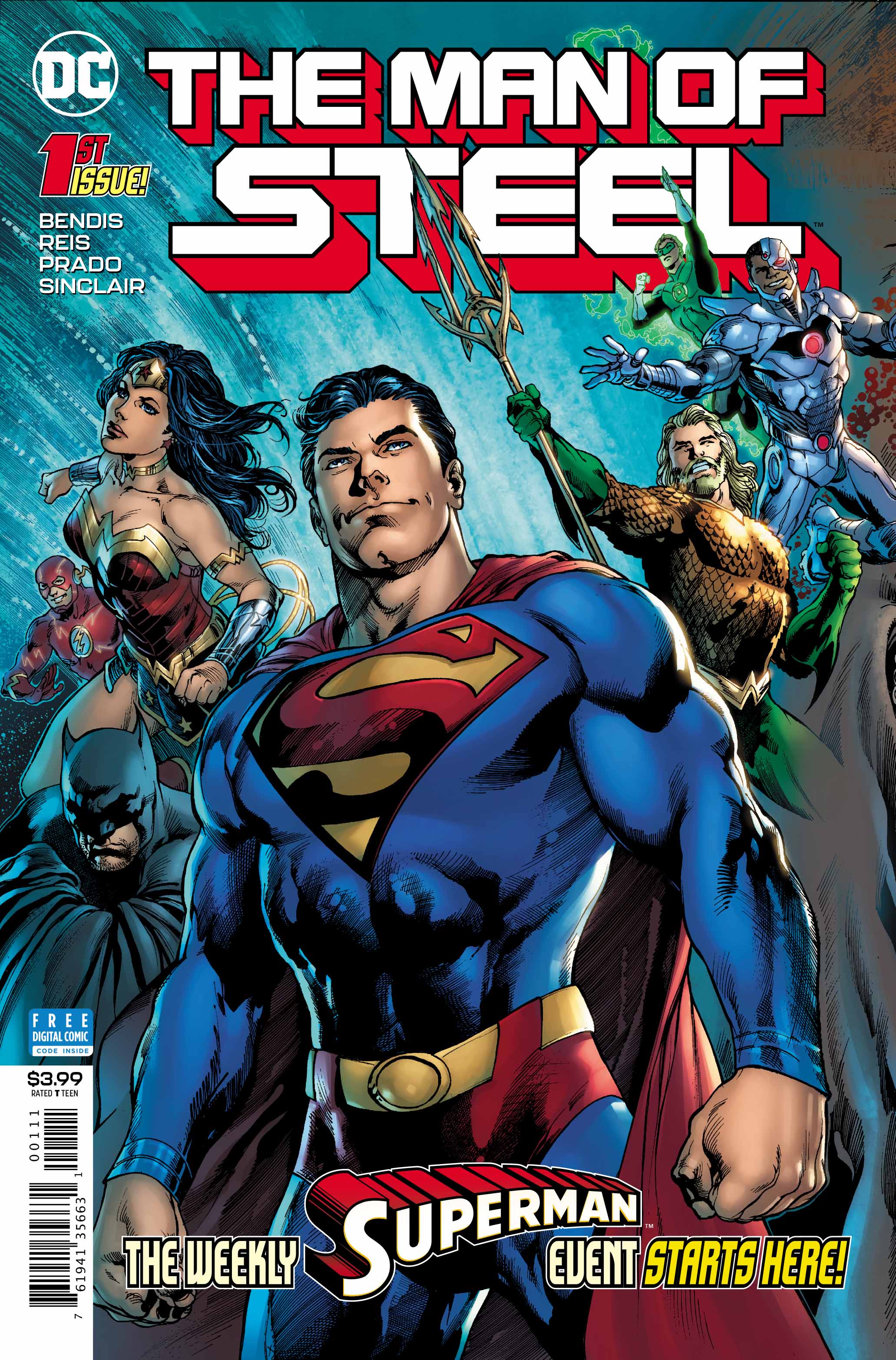 Review The Man of Steel 1 (DC Comics) BIG COMIC PAGE