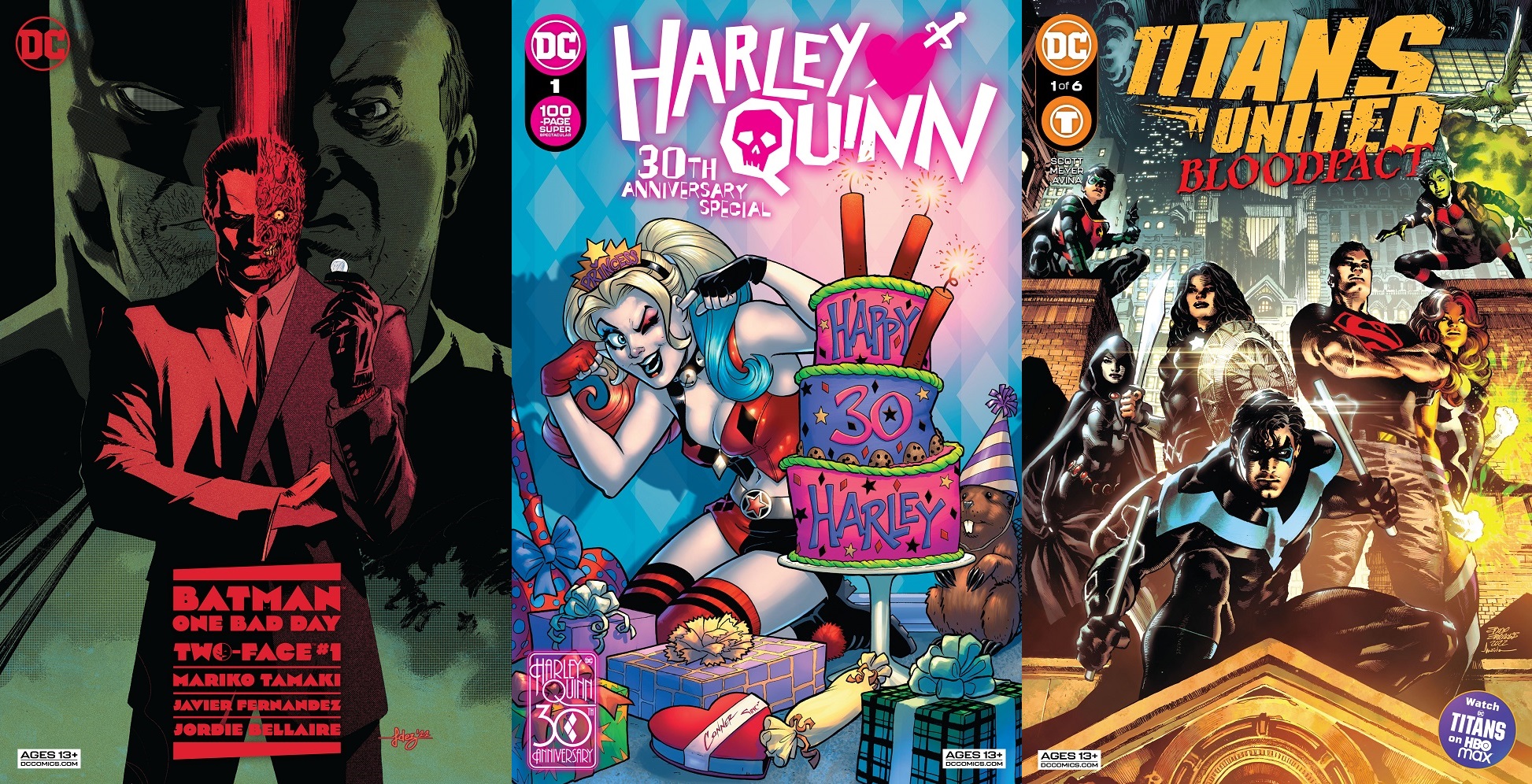 DC Comics Previews for 20th September 2022 BIG COMIC PAGE