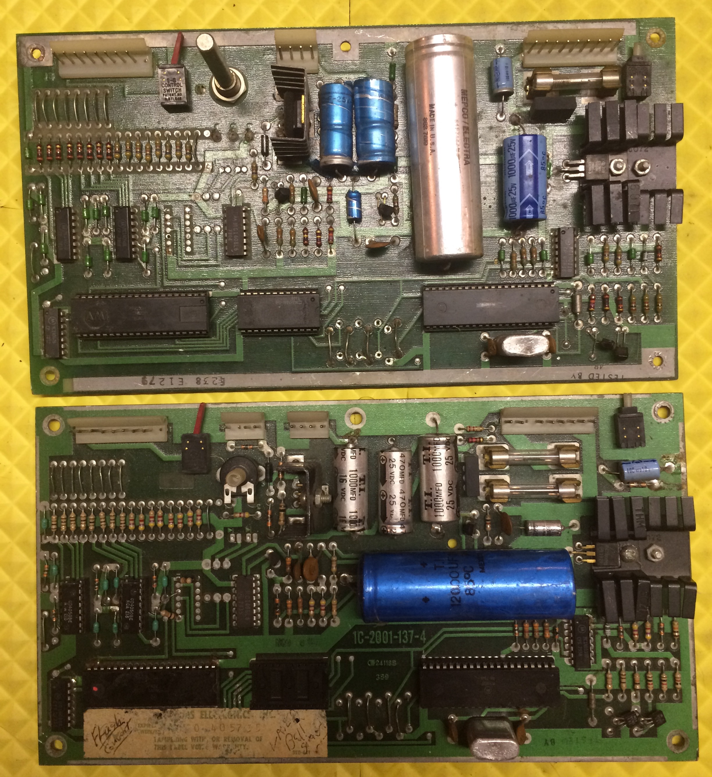 Sound Board Capacitor Repair Kit for Williams System 37 pinball