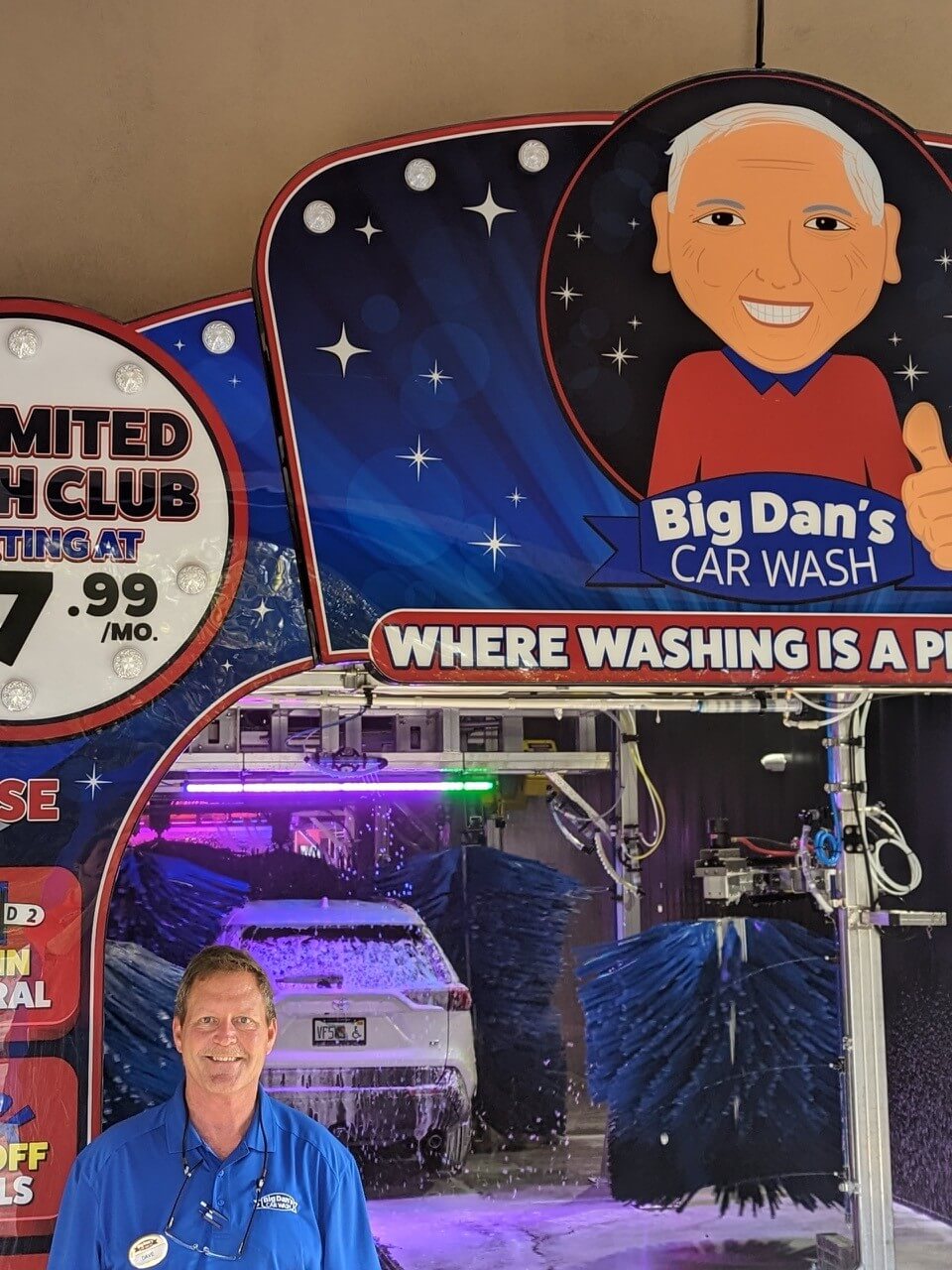 Tarpon Springs Florida Coming Soon Big Dan's Car Wash