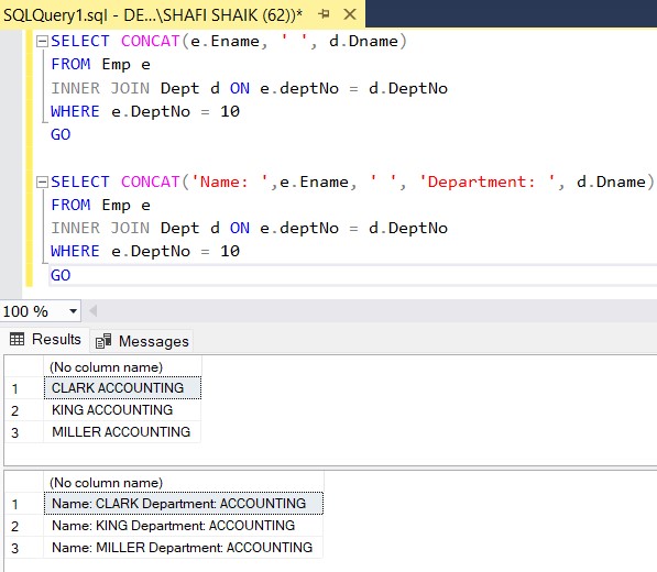 SQL Server String Functions2 Big Data & SQL