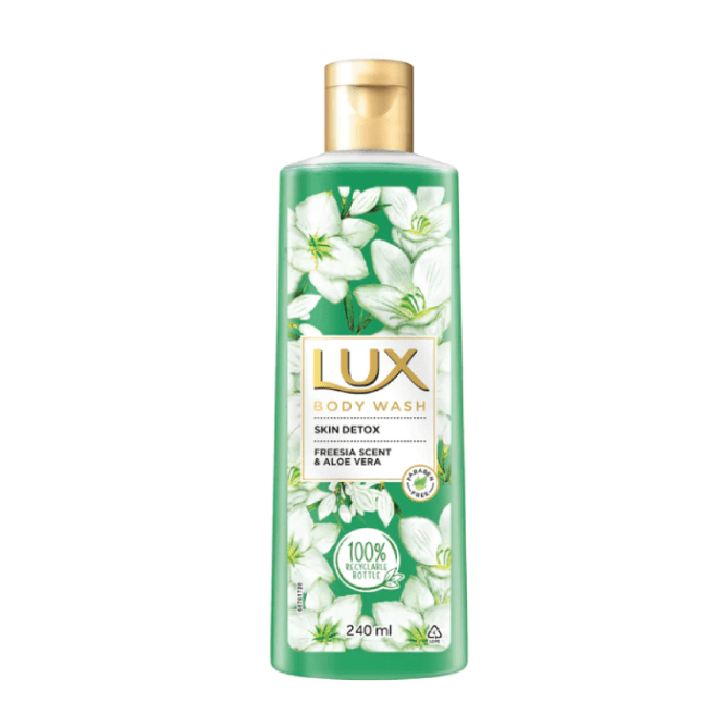 Lux Skin Detox Freesia Scent And Aloe Vera Body Wash 240ml Best