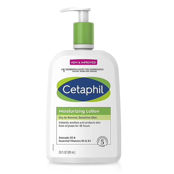 Cetaphil Moisturising Lotion Dry To Normal & Sensitive Skin 591ml