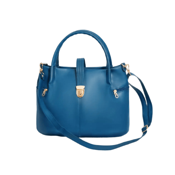 Enmark Flexi Carry Top Handle Ladies Handbag Chatham Blue Best