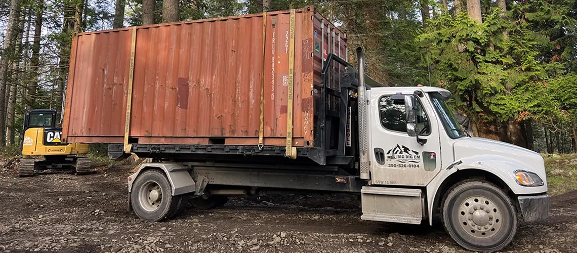 Sea Can Storage Braedon's Big Dig'em