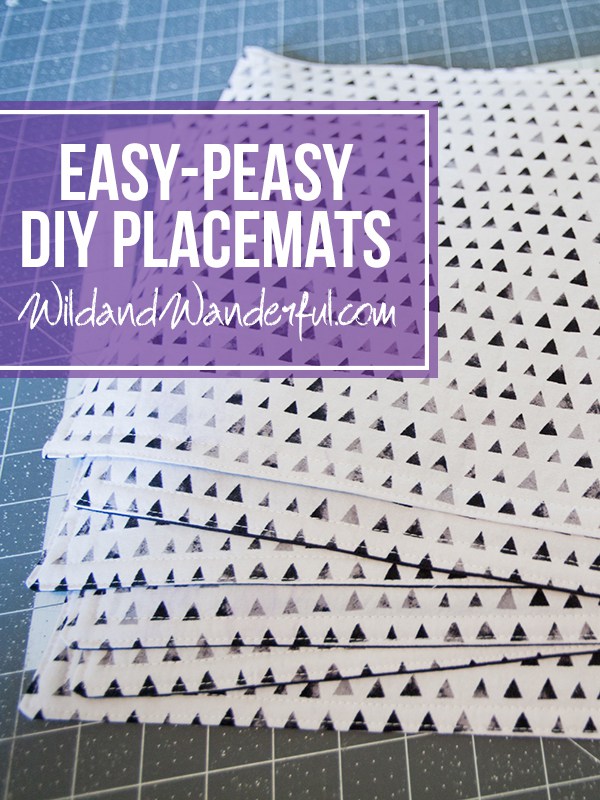 40 DIY Tablecloths & Placemats
