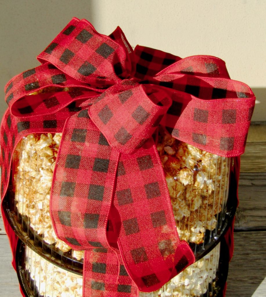 3 Tier Christmas Kettle Corn Gift Tower Big D Kettle Corn