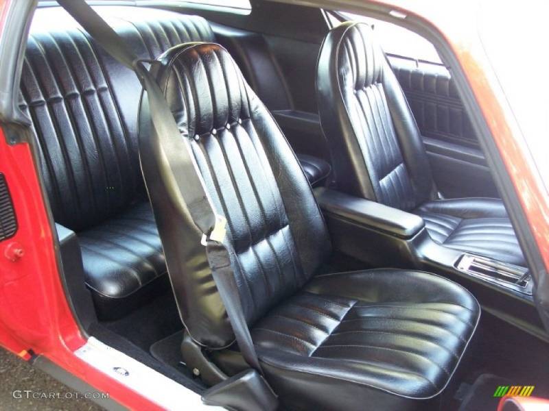 1971 1977 Camaro Front Highback Bucket and Rear Seat Upholstery