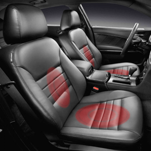 Carbon Fiber Heated Seat Kit with Switch and PlugandPlay Harness