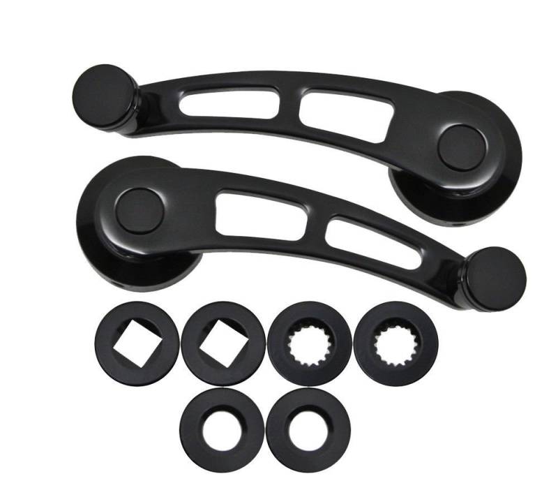 Window Crank Set -- Black