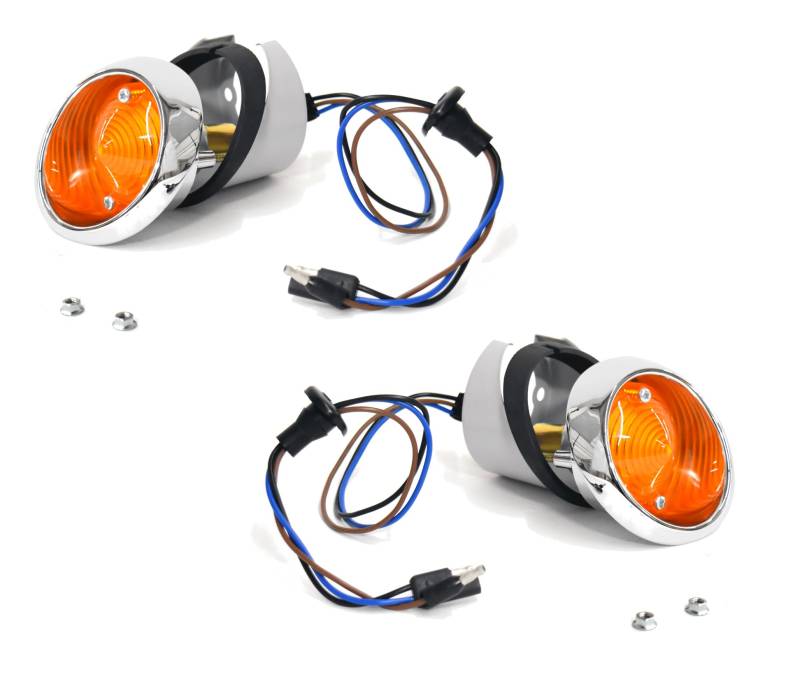 1964 66 Mustang Parking Light Assembly Kit, for Right and Left Side