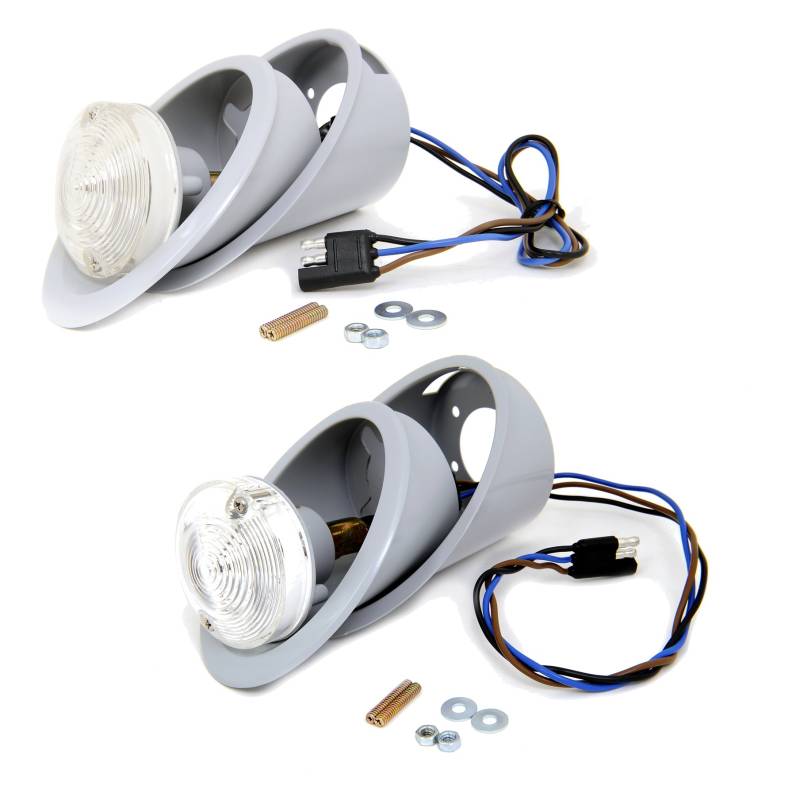 1967 68 Mustang Parking Light Assembly Kit, for Right and Left Side