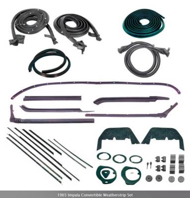 Exterior - Weatherstripping - Impala Weatherstripping