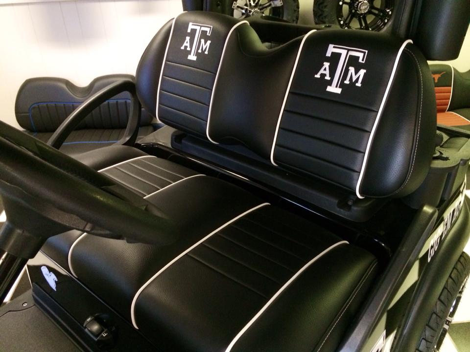 Cart Upholstery Big Dog Custom Carts of East Texas