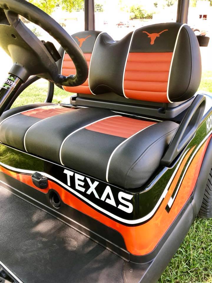 Cart Upholstery Big Dog Custom Carts of East Texas