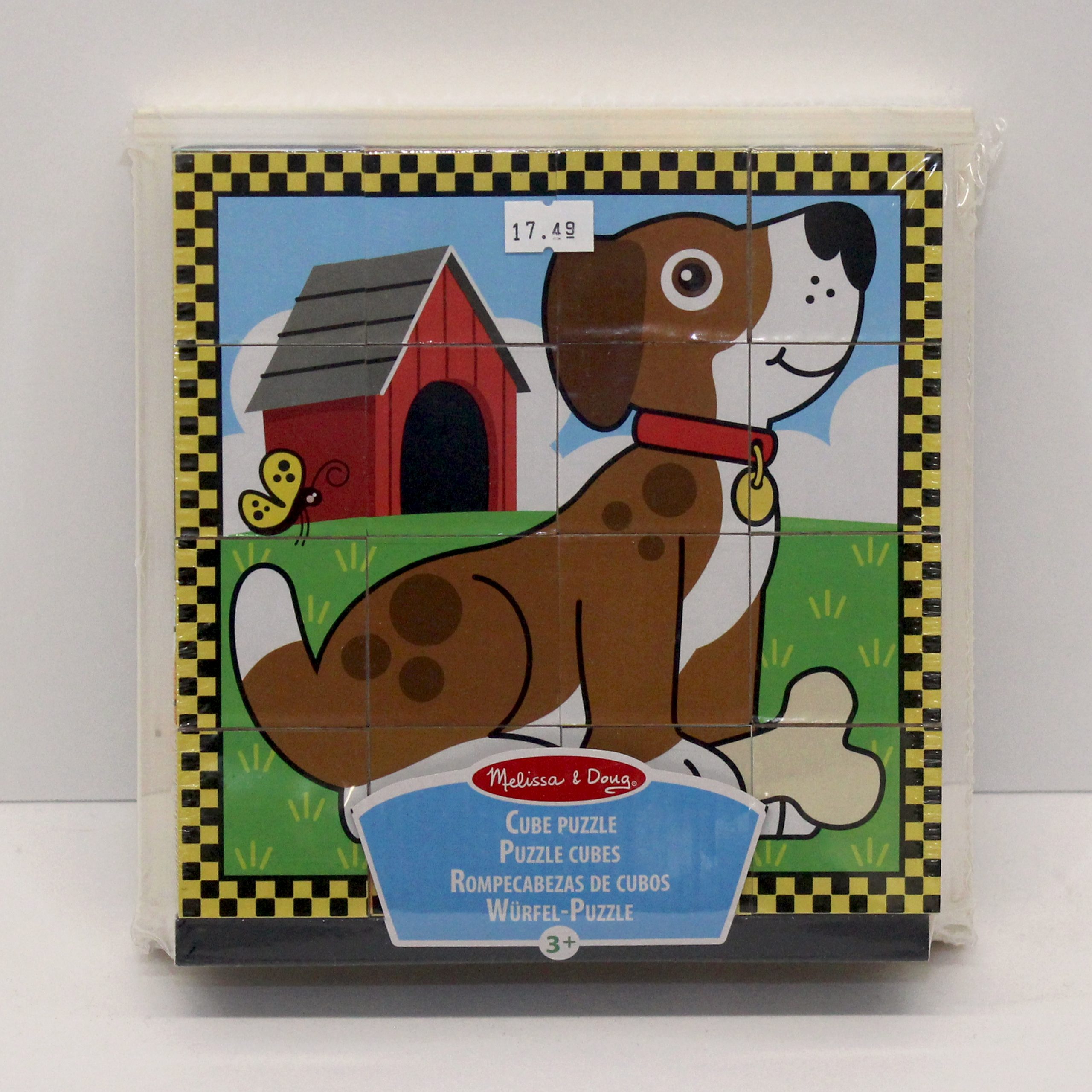 Dog Cube Puzzle Big Dollar Selkirk