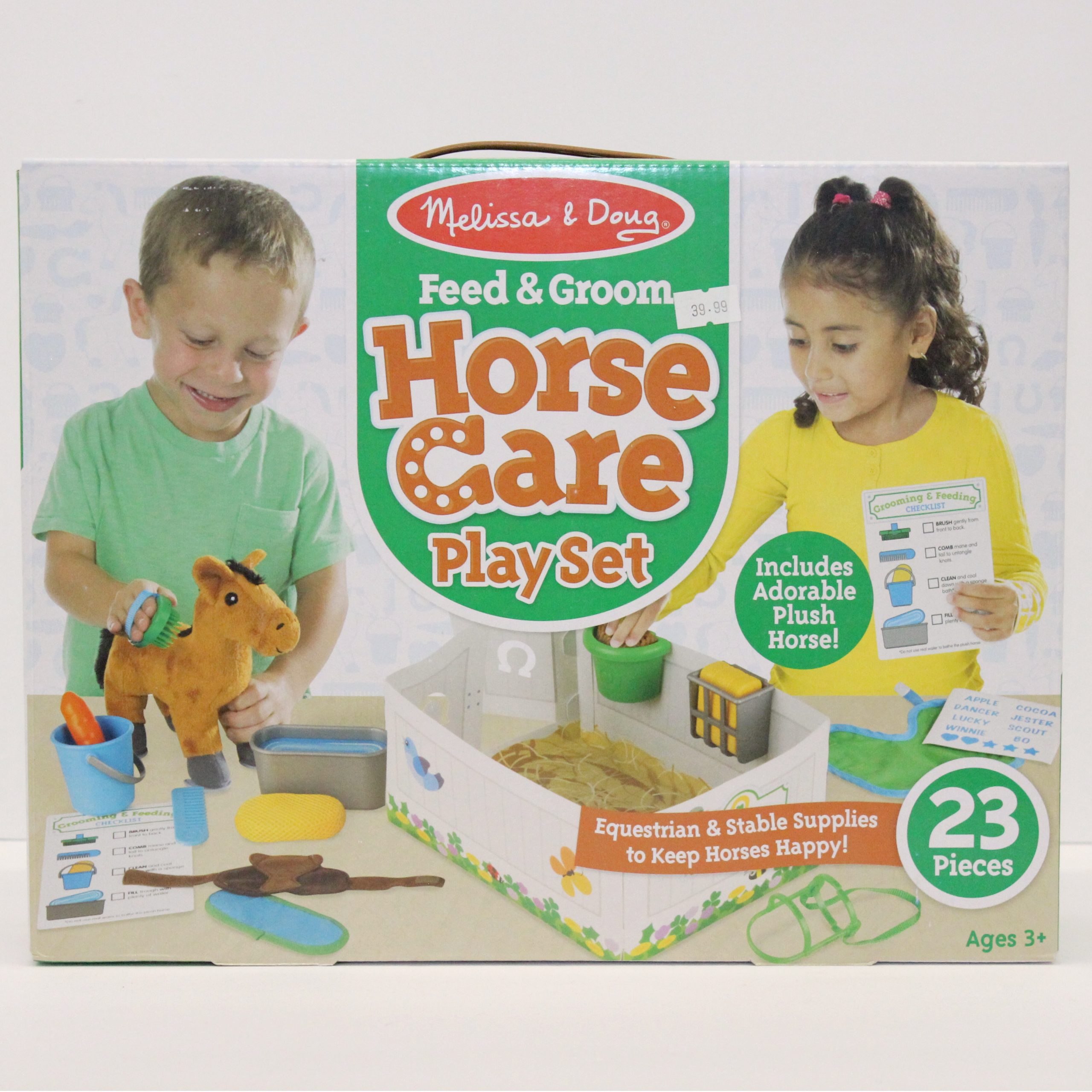 Feed & Groom Horse Care Play Set Big Dollar Selkirk