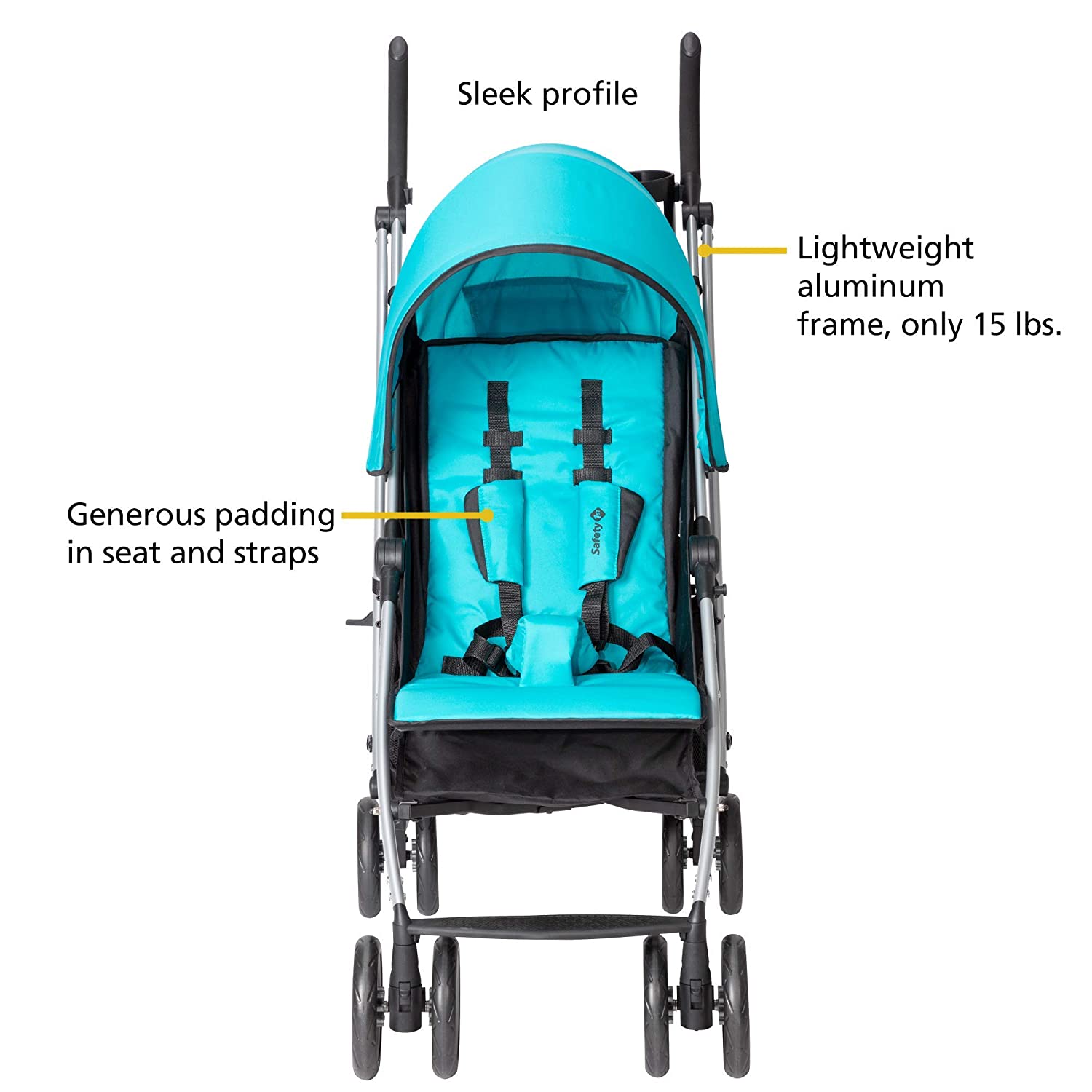 Safety 1st Step Lite Compact Stroller, Fountain