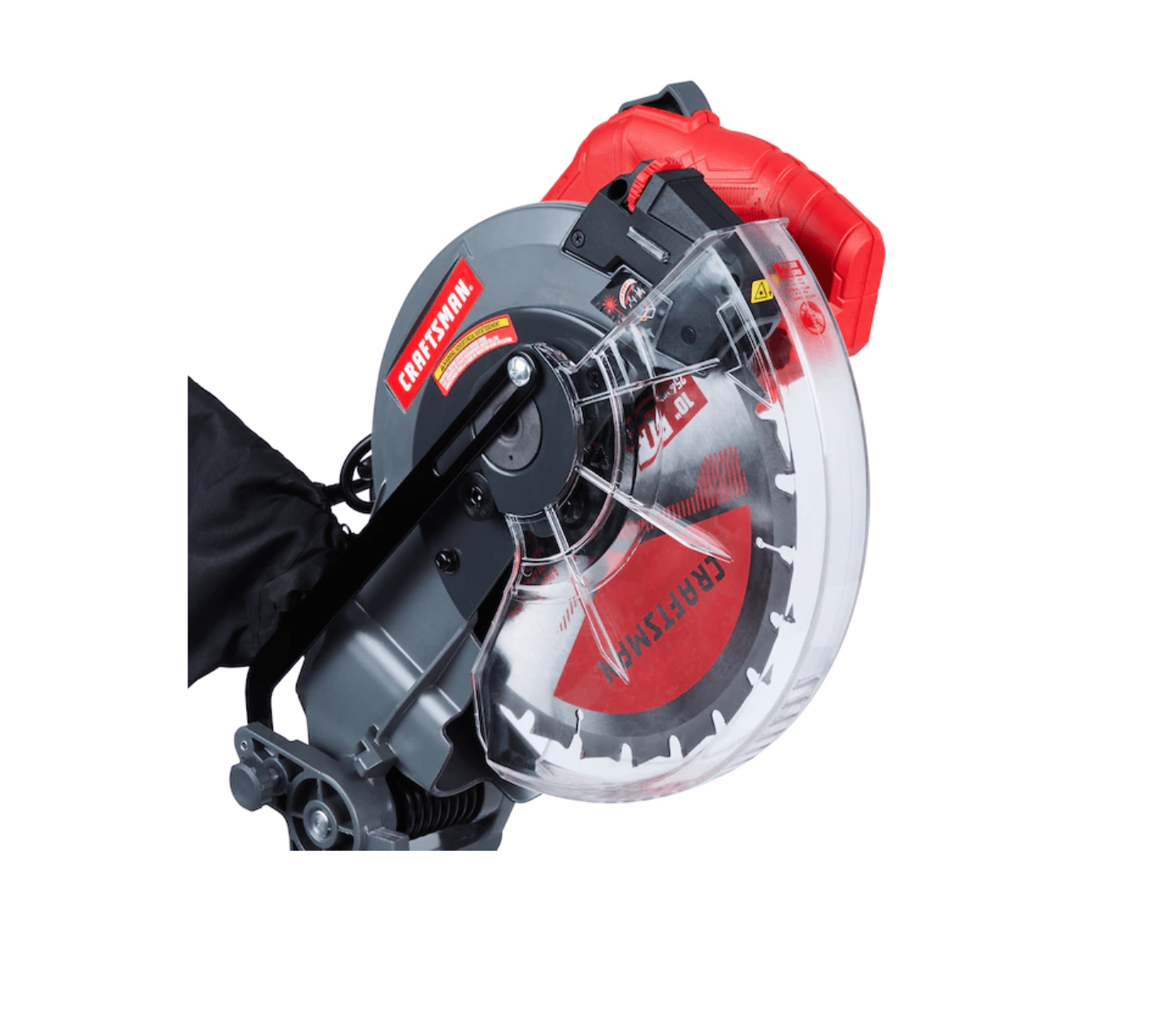 CRAFTSMAN Miter Saw CMXEMAR120 10-in Single Bevel Folding Compound