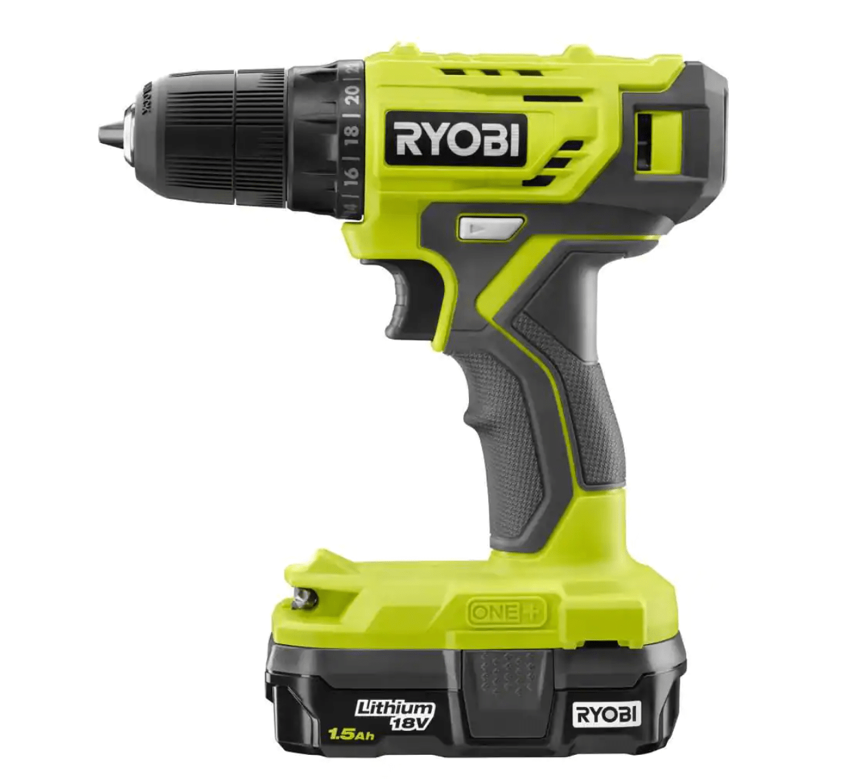 RYOBI PDD209KA98401 ONE+ 18V Cordless 3/8 In. Drill/Driver Kit With 1.